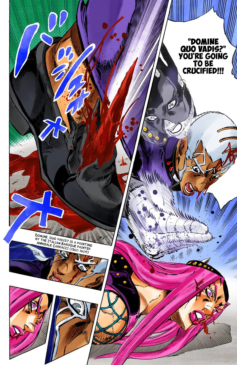 Jojo's Bizarre Adventure Part 5 - Vento Aureo - Vol.15 Chapter 135: Heavy Weather Part 11