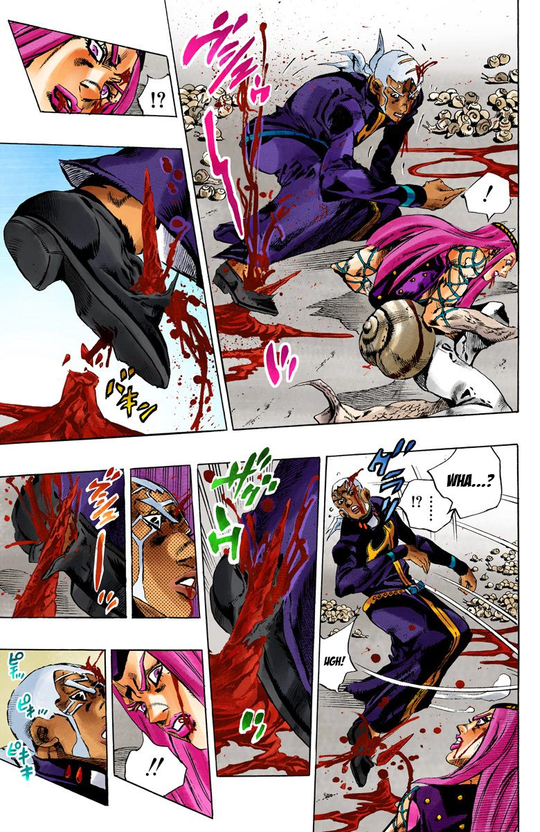 Jojo's Bizarre Adventure Part 5 - Vento Aureo - Vol.15 Chapter 135: Heavy Weather Part 11