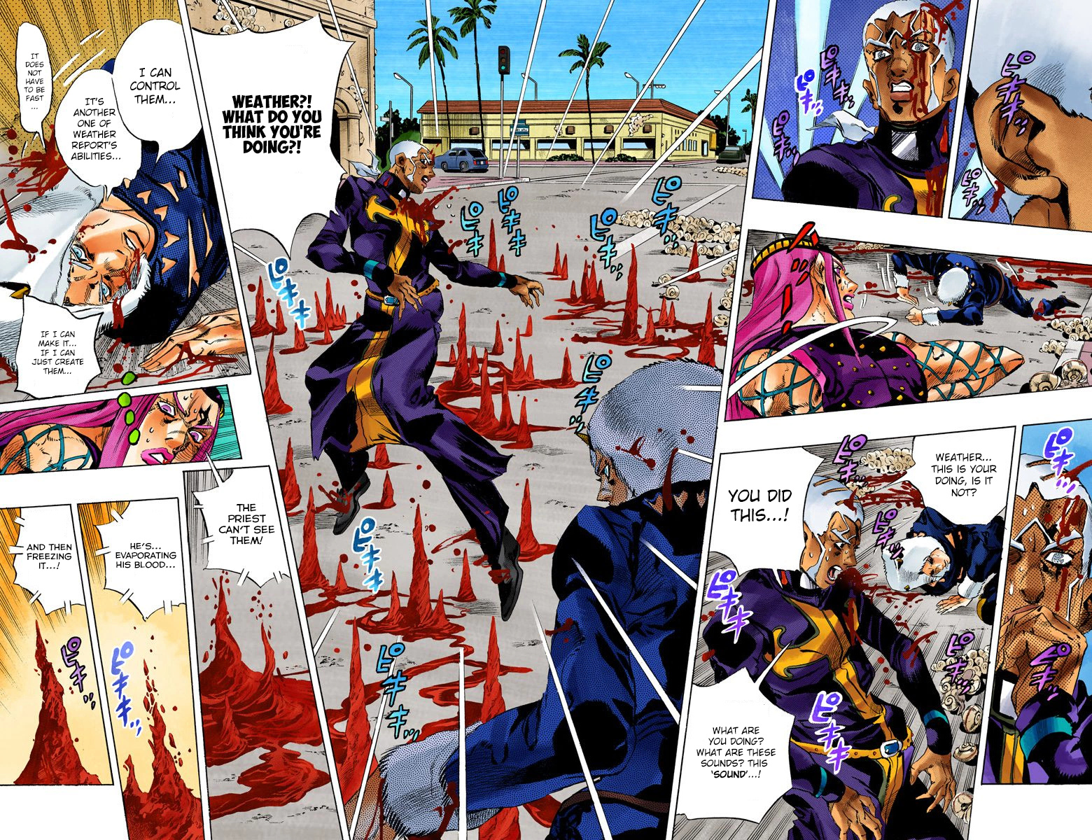 Jojo's Bizarre Adventure Part 5 - Vento Aureo - Vol.15 Chapter 135: Heavy Weather Part 11