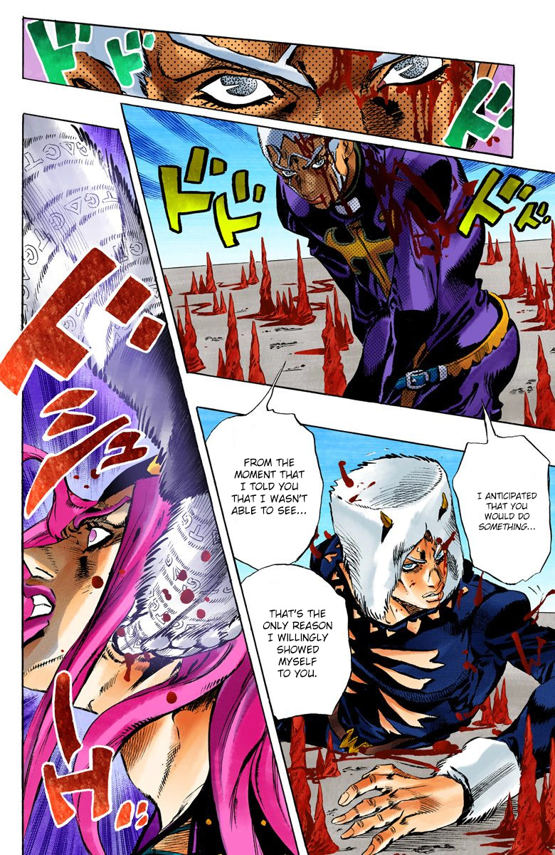 Jojo's Bizarre Adventure Part 5 - Vento Aureo - Vol.15 Chapter 135: Heavy Weather Part 11