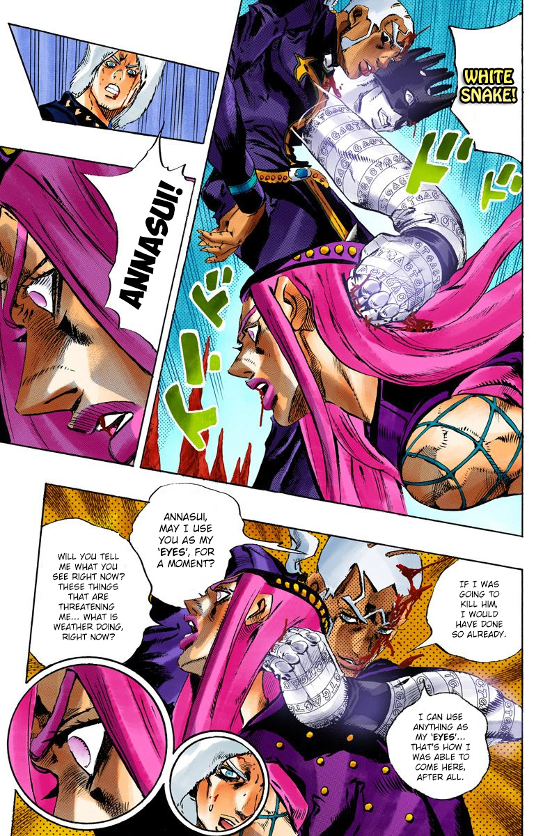 Jojo's Bizarre Adventure Part 5 - Vento Aureo - Vol.15 Chapter 135: Heavy Weather Part 11