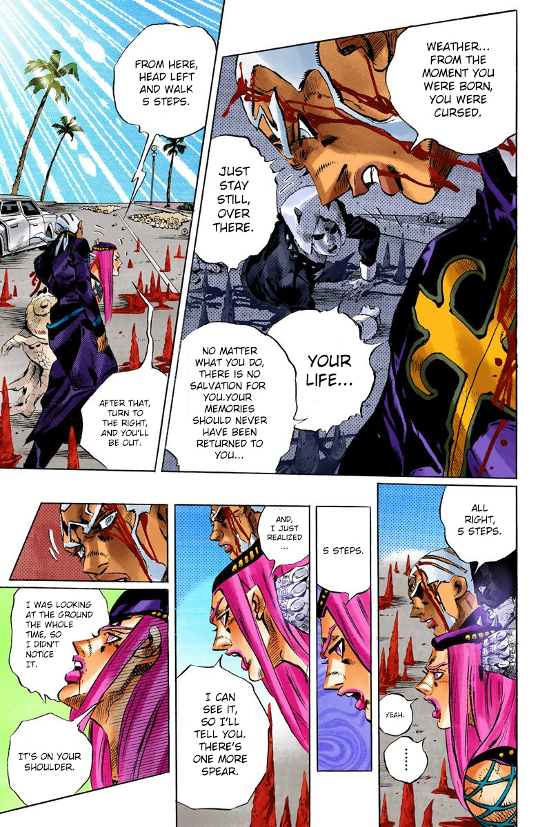 Jojo's Bizarre Adventure Part 5 - Vento Aureo - Vol.15 Chapter 135: Heavy Weather Part 11