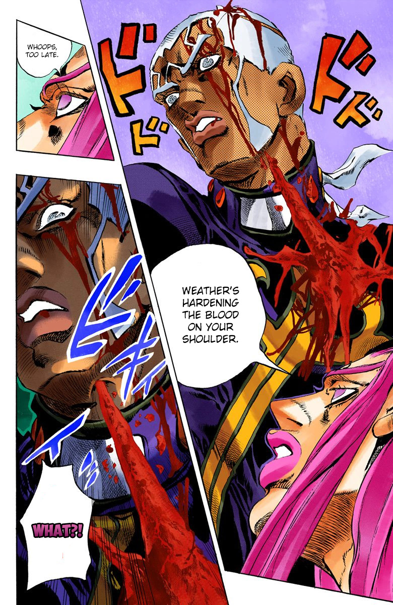 Jojo's Bizarre Adventure Part 5 - Vento Aureo - Vol.15 Chapter 135: Heavy Weather Part 11