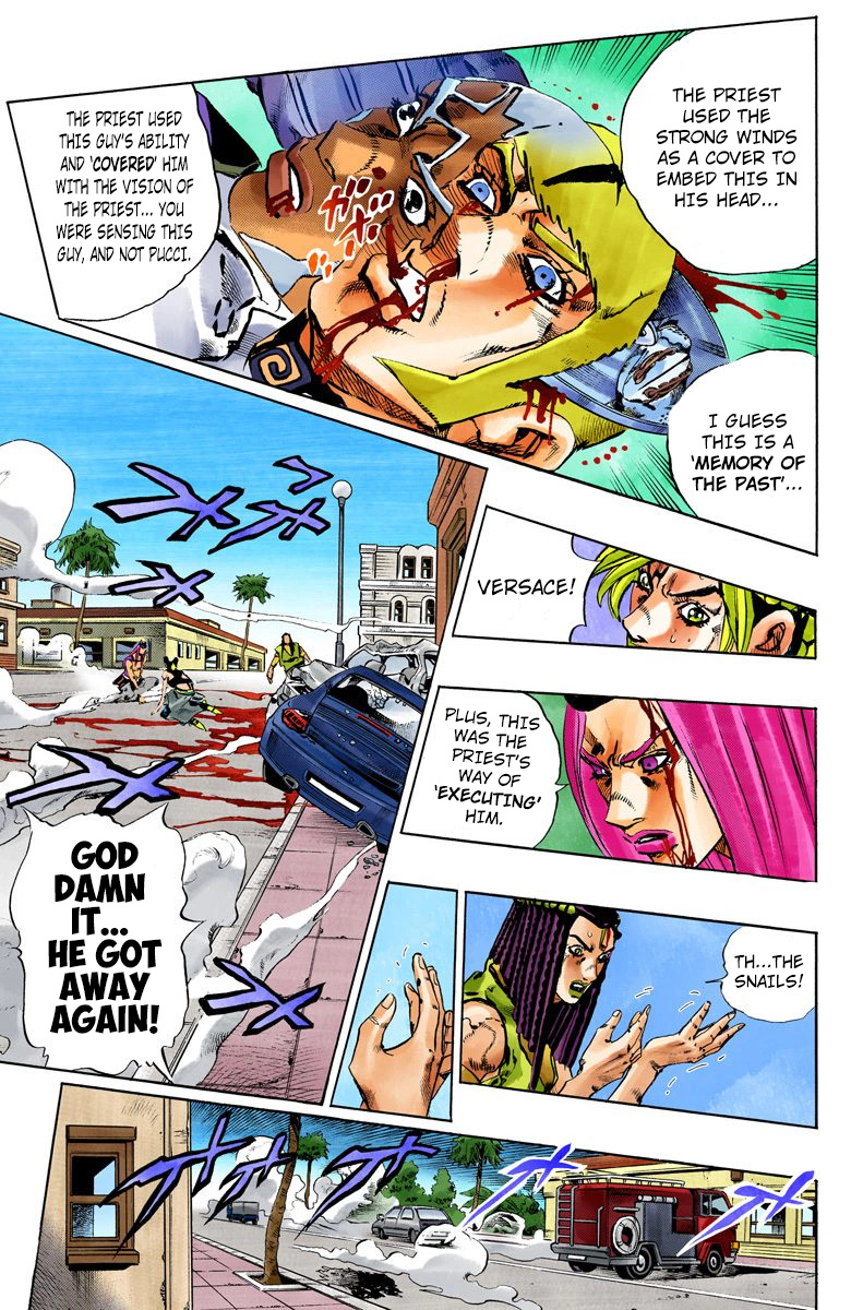 Jojo's Bizarre Adventure Part 5 - Vento Aureo - Vol.16 Chapter 137: Heavy Weather Part 13