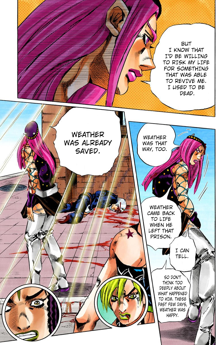 Jojo's Bizarre Adventure Part 5 - Vento Aureo - Vol.16 Chapter 137: Heavy Weather Part 13