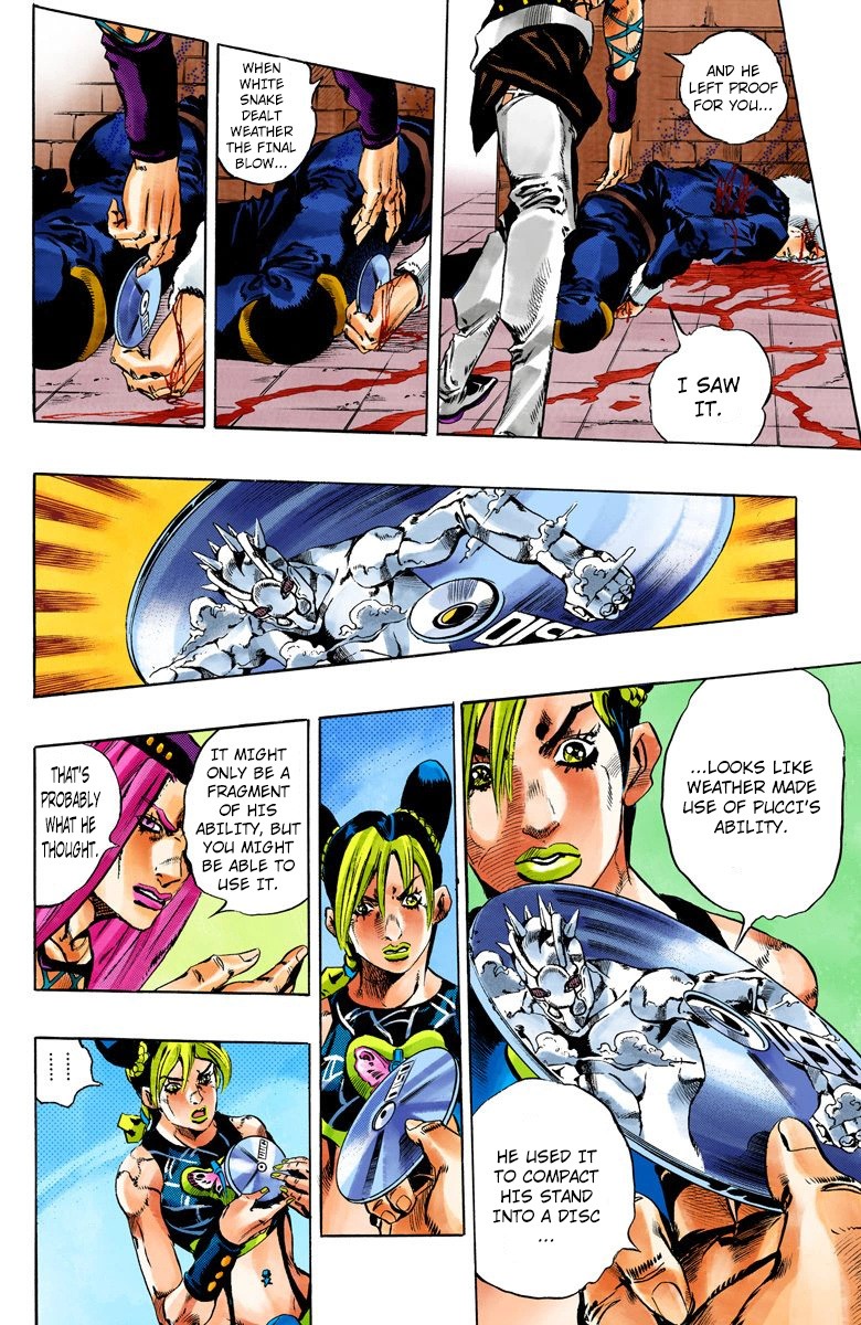 Jojo's Bizarre Adventure Part 5 - Vento Aureo - Vol.16 Chapter 137: Heavy Weather Part 13