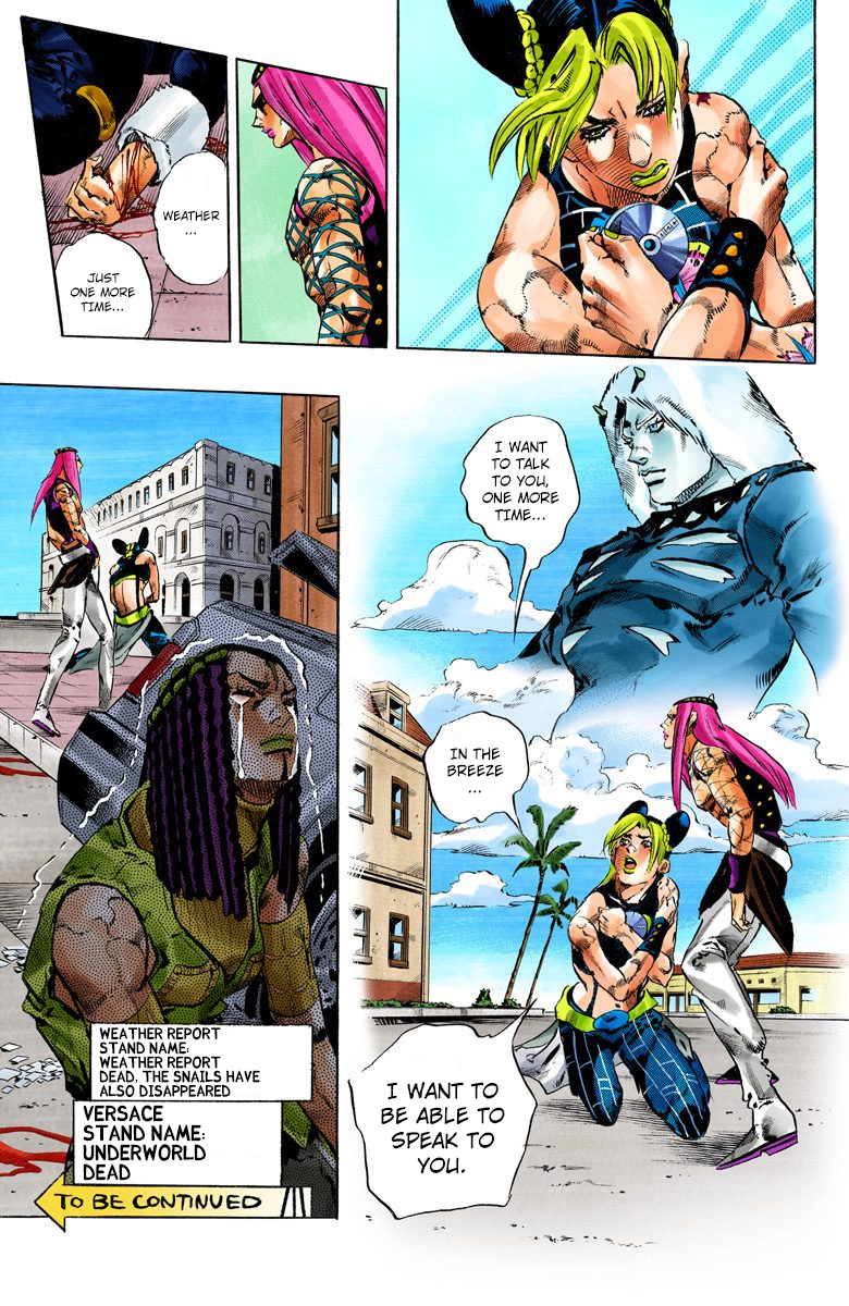 Jojo's Bizarre Adventure Part 5 - Vento Aureo - Vol.16 Chapter 137: Heavy Weather Part 13