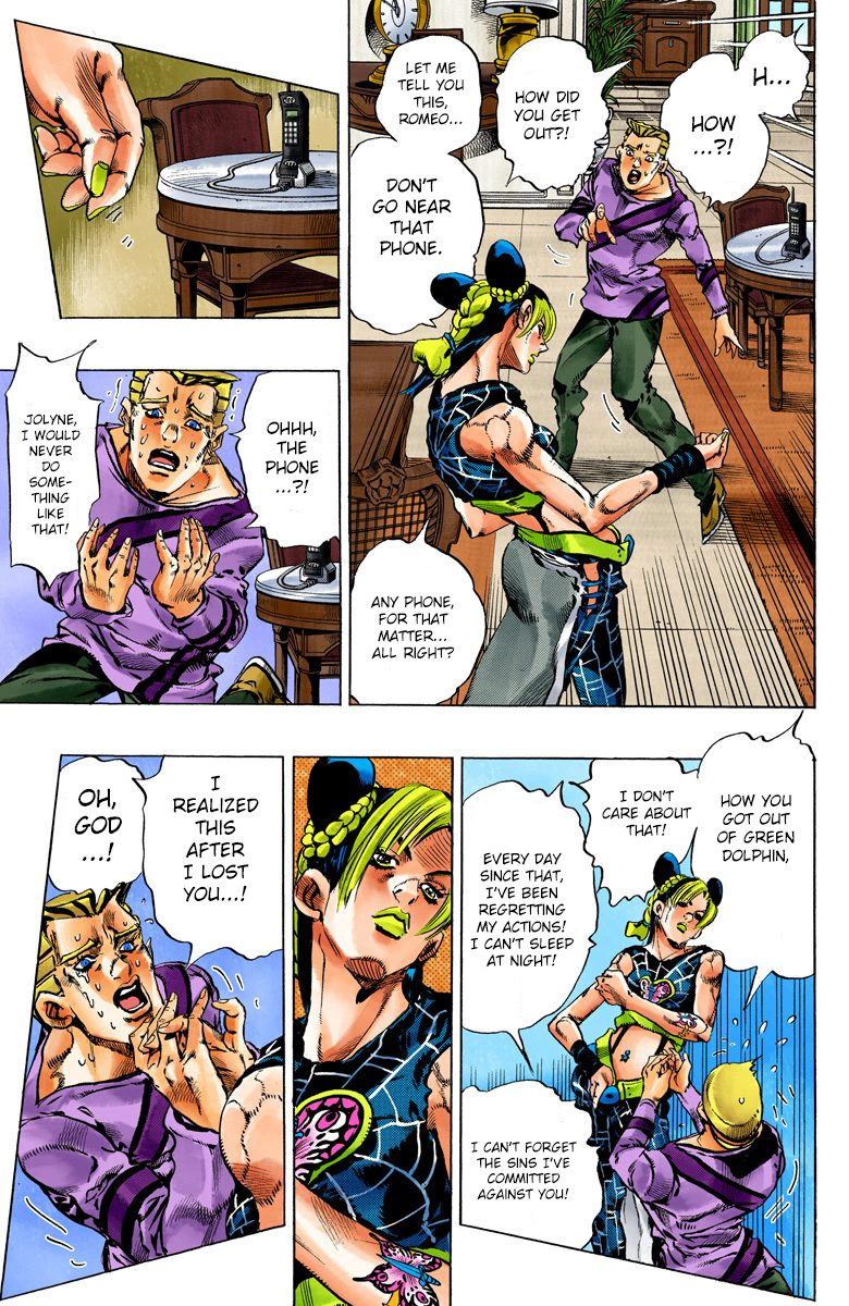 Jojo's Bizarre Adventure Part 5 - Vento Aureo - Vol.13 Chapter 111: It's Been A While, Romeo