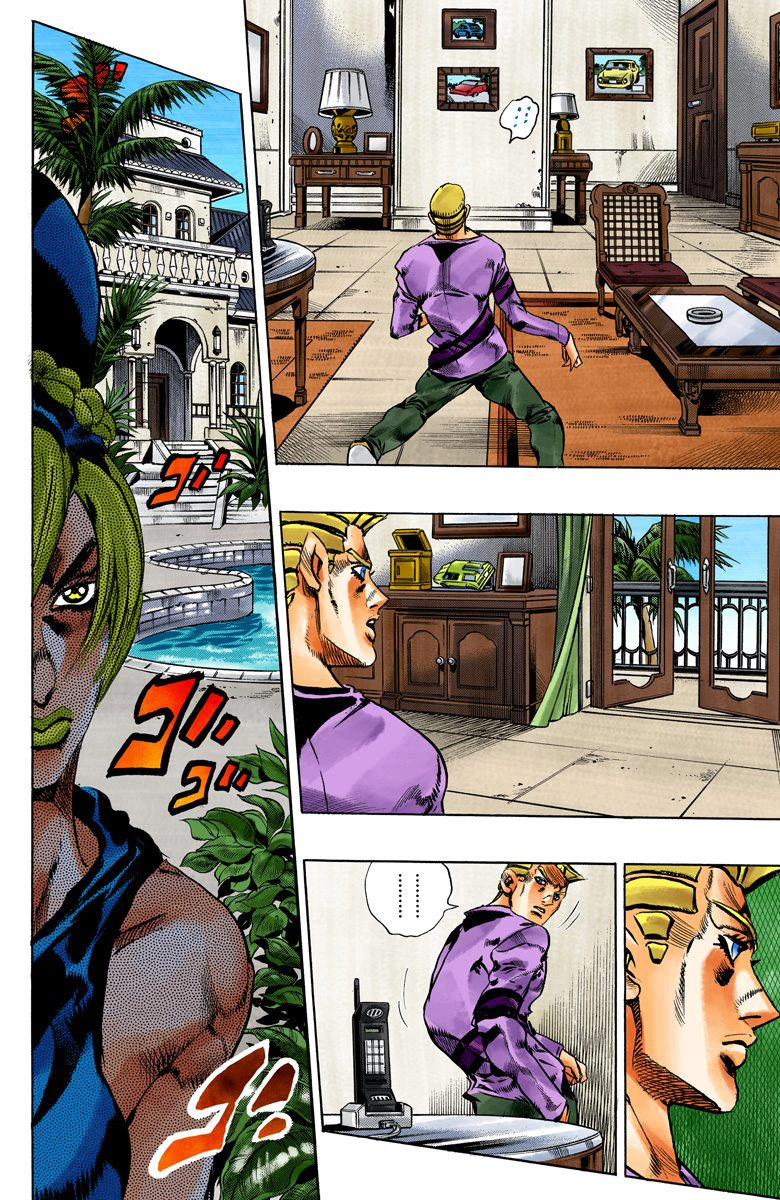 Jojo's Bizarre Adventure Part 5 - Vento Aureo - Vol.13 Chapter 111: It's Been A While, Romeo