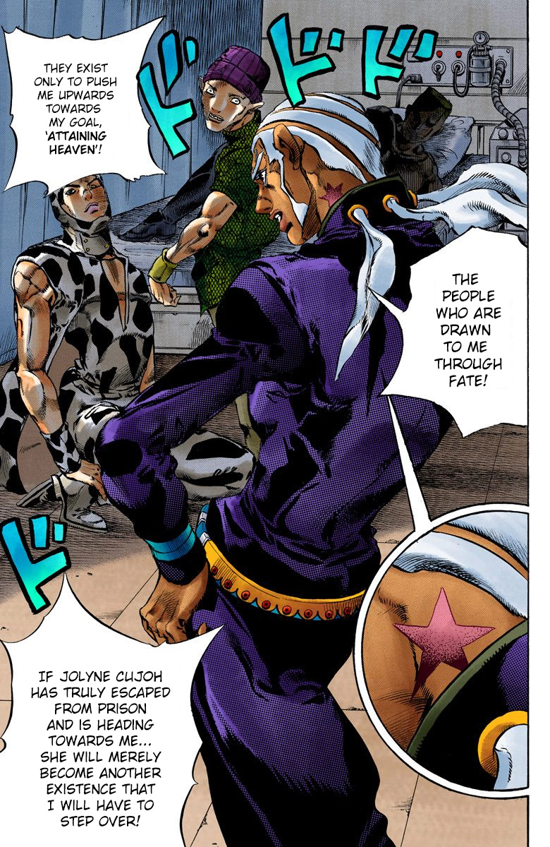 Jojo's Bizarre Adventure Part 5 - Vento Aureo - Vol.13 Chapter 111: It's Been A While, Romeo