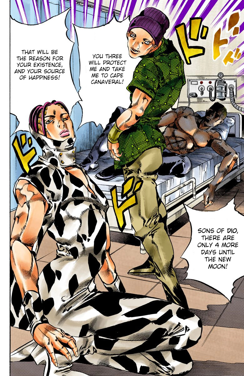 Jojo's Bizarre Adventure Part 5 - Vento Aureo - Vol.13 Chapter 111: It's Been A While, Romeo