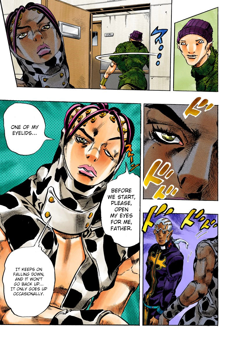 Jojo's Bizarre Adventure Part 5 - Vento Aureo - Vol.13 Chapter 111: It's Been A While, Romeo