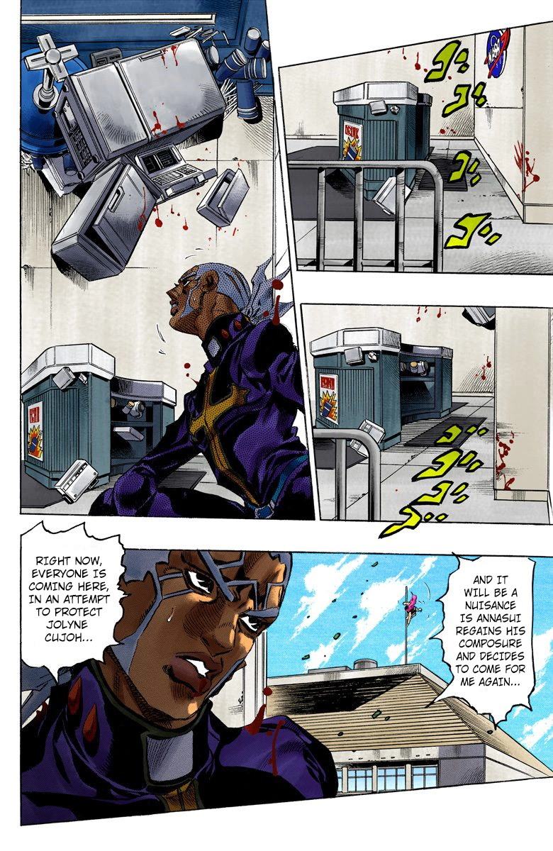 Jojo's Bizarre Adventure Part 5 - Vento Aureo - Vol.16 Chapter 146: C-Moon Part 6