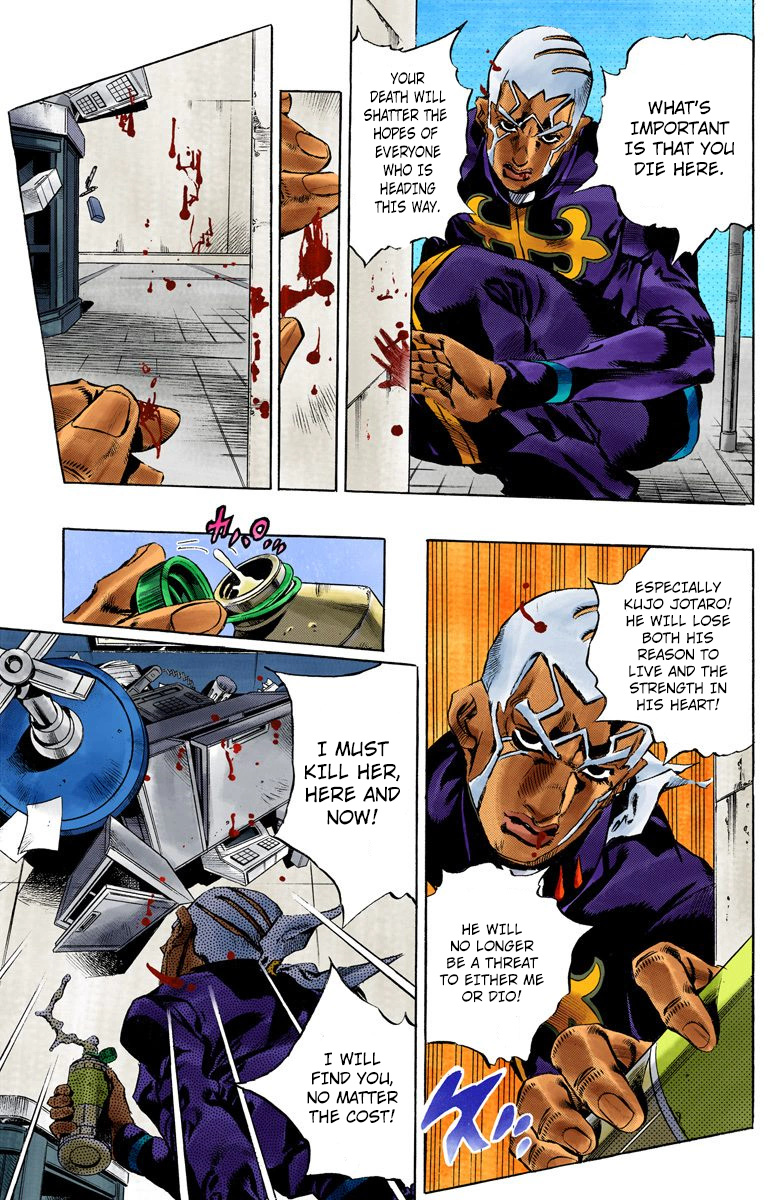 Jojo's Bizarre Adventure Part 5 - Vento Aureo - Vol.16 Chapter 146: C-Moon Part 6