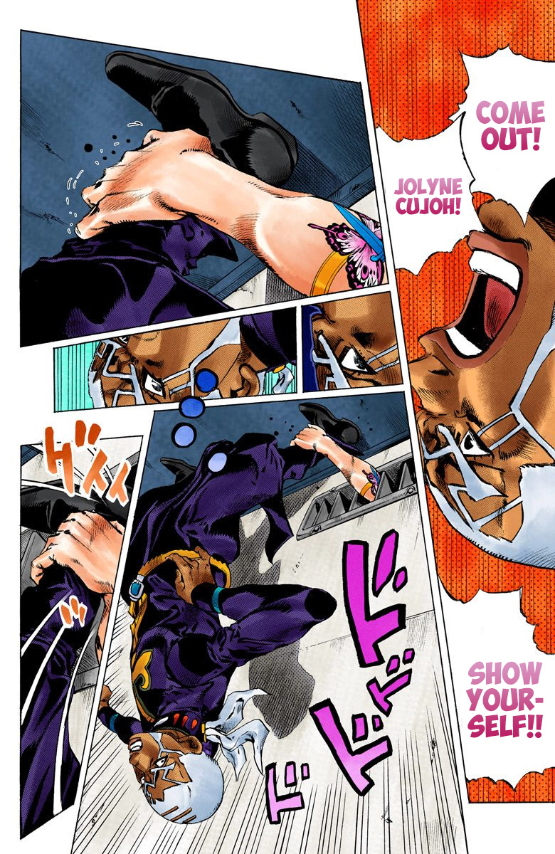 Jojo's Bizarre Adventure Part 5 - Vento Aureo - Vol.16 Chapter 146: C-Moon Part 6