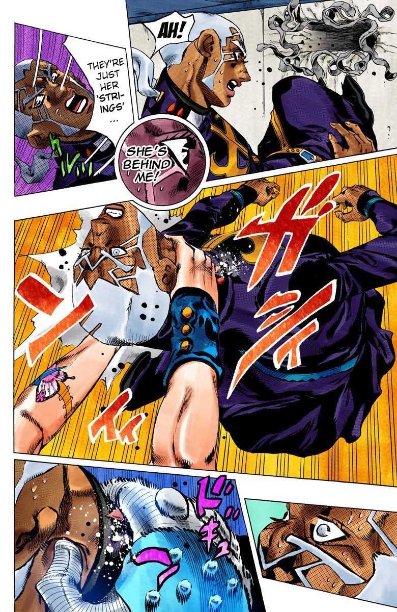 Jojo's Bizarre Adventure Part 5 - Vento Aureo - Vol.16 Chapter 146: C-Moon Part 6