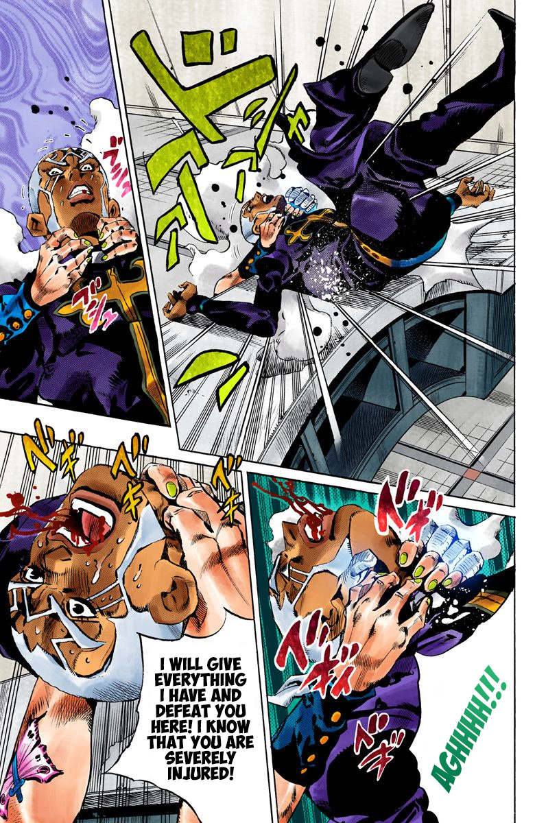 Jojo's Bizarre Adventure Part 5 - Vento Aureo - Vol.16 Chapter 146: C-Moon Part 6