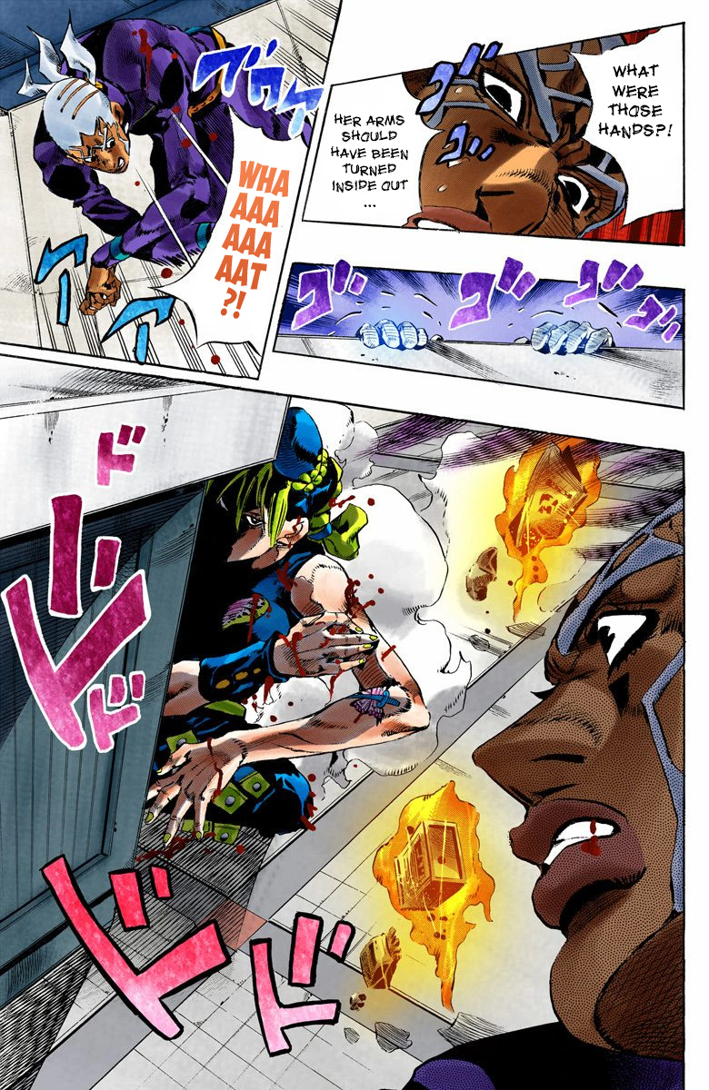 Jojo's Bizarre Adventure Part 5 - Vento Aureo - Vol.16 Chapter 146: C-Moon Part 6