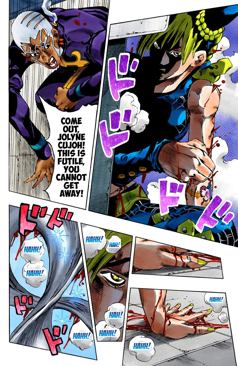 Jojo's Bizarre Adventure Part 5 - Vento Aureo - Vol.16 Chapter 146: C-Moon Part 6