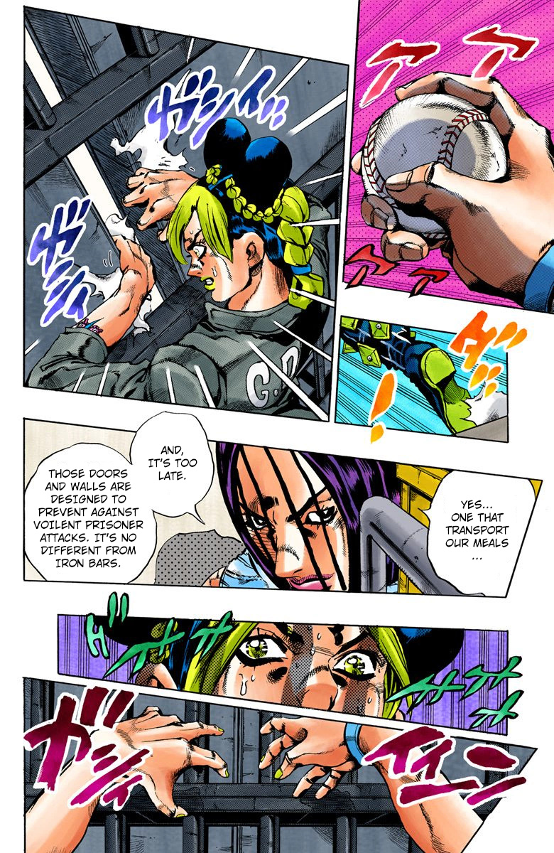 Jojo's Bizarre Adventure Part 5 - Vento Aureo - Vol.5 Chapter 38: Debt Collector Marilyn Manson Part 5