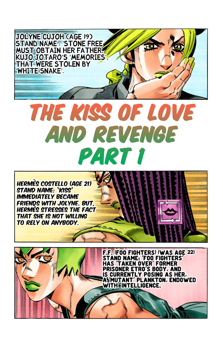 Jojo's Bizarre Adventure Part 5 - Vento Aureo - Vol.6 Chapter 51: The Kiss Of Love And Revenge Part 1