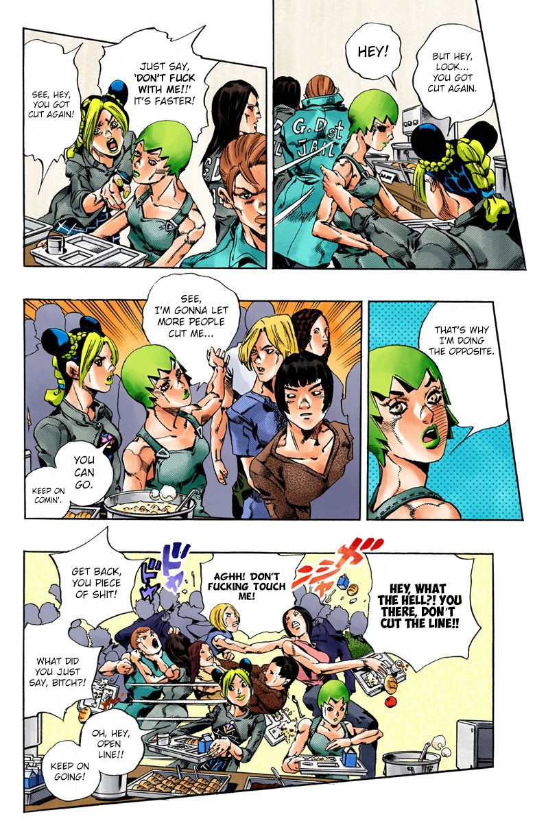 Jojo's Bizarre Adventure Part 5 - Vento Aureo - Vol.6 Chapter 51: The Kiss Of Love And Revenge Part 1