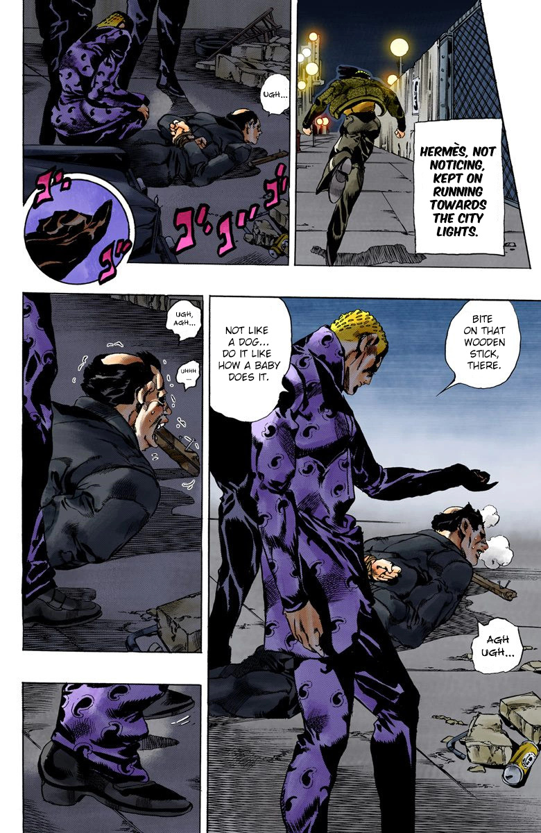 Jojo's Bizarre Adventure Part 5 - Vento Aureo - Vol.6 Chapter 51: The Kiss Of Love And Revenge Part 1