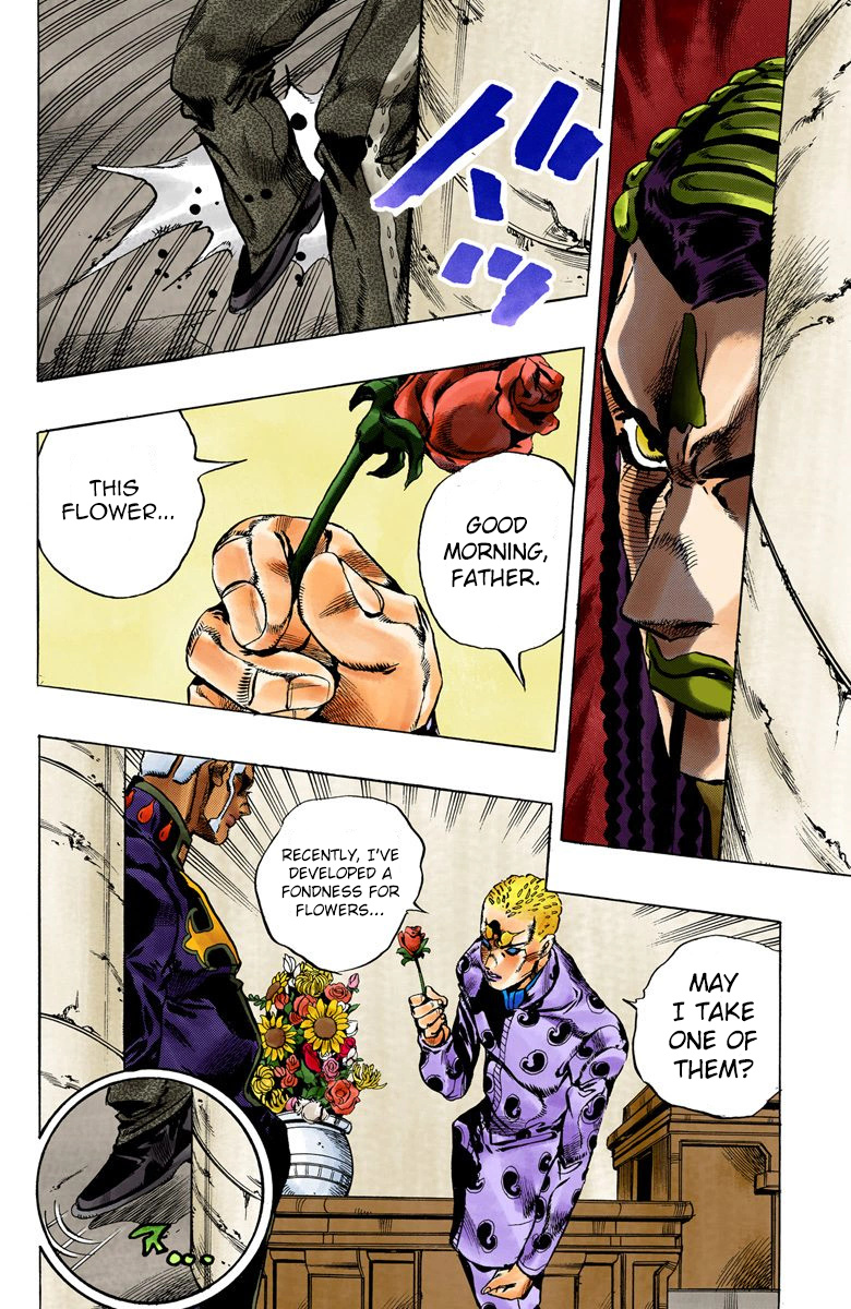 Jojo's Bizarre Adventure Part 5 - Vento Aureo - Vol.6 Chapter 51: The Kiss Of Love And Revenge Part 1