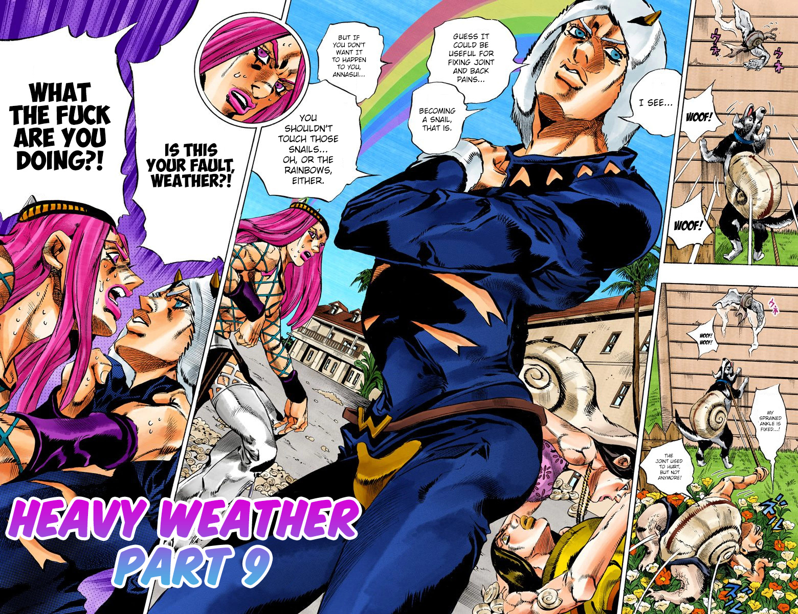 Jojo's Bizarre Adventure Part 5 - Vento Aureo - Vol.15 Chapter 133: Heavy Weather Part 9