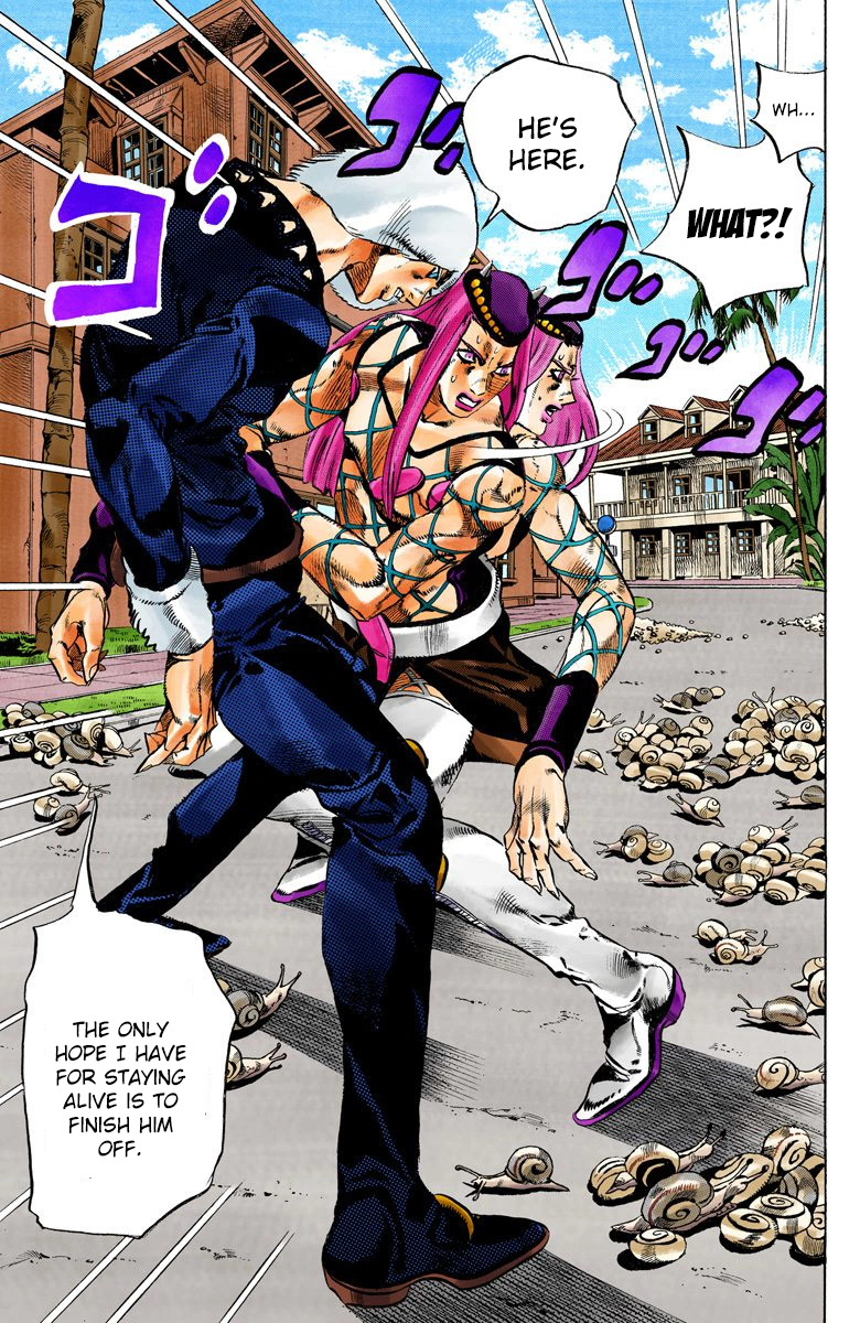 Jojo's Bizarre Adventure Part 5 - Vento Aureo - Vol.15 Chapter 133: Heavy Weather Part 9