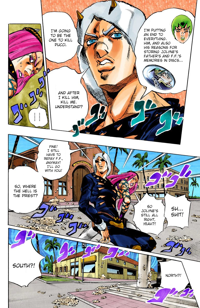 Jojo's Bizarre Adventure Part 5 - Vento Aureo - Vol.15 Chapter 133: Heavy Weather Part 9