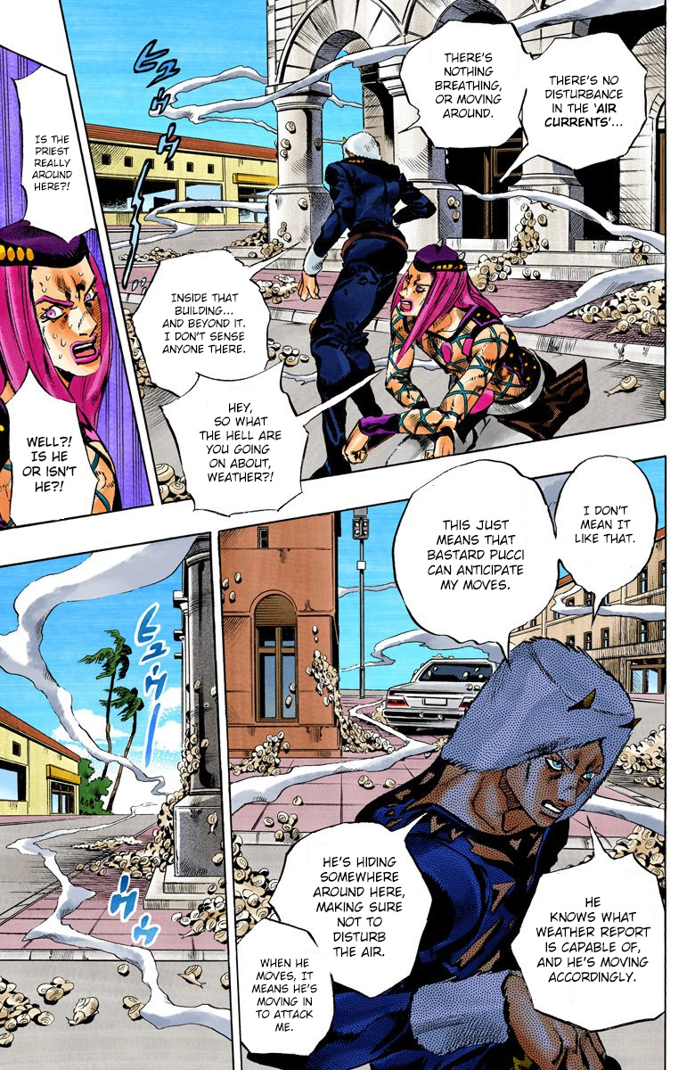 Jojo's Bizarre Adventure Part 5 - Vento Aureo - Vol.15 Chapter 133: Heavy Weather Part 9