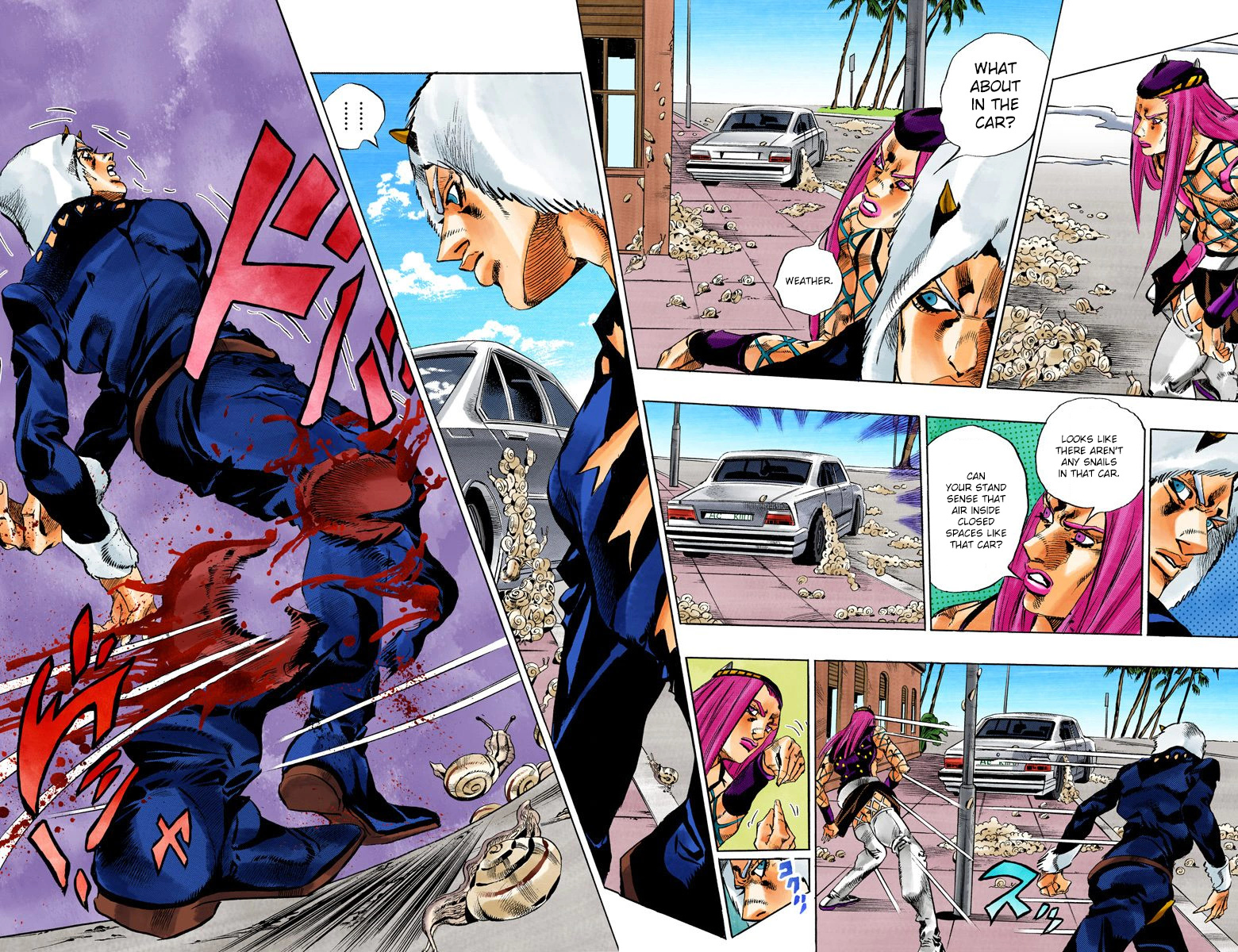 Jojo's Bizarre Adventure Part 5 - Vento Aureo - Vol.15 Chapter 133: Heavy Weather Part 9