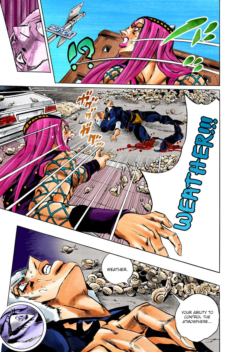 Jojo's Bizarre Adventure Part 5 - Vento Aureo - Vol.15 Chapter 133: Heavy Weather Part 9