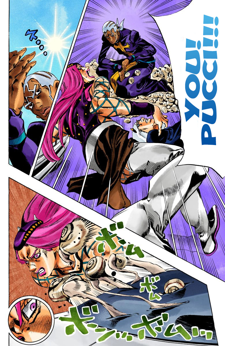 Jojo's Bizarre Adventure Part 5 - Vento Aureo - Vol.15 Chapter 133: Heavy Weather Part 9