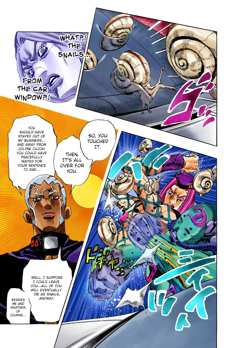 Jojo's Bizarre Adventure Part 5 - Vento Aureo - Vol.15 Chapter 133: Heavy Weather Part 9