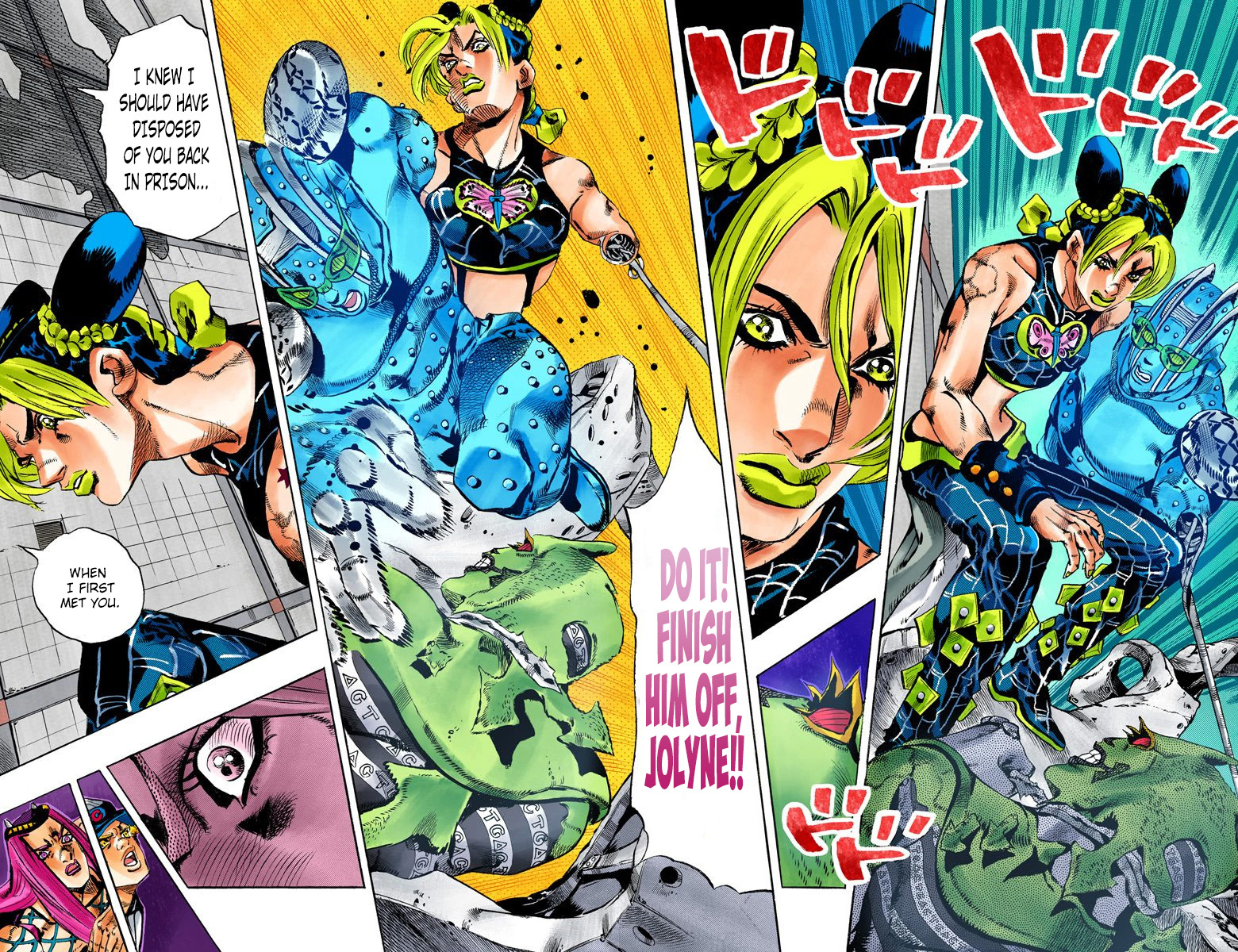 Jojo's Bizarre Adventure Part 5 - Vento Aureo - Vol.16 Chapter 143: C-Moon Part 3