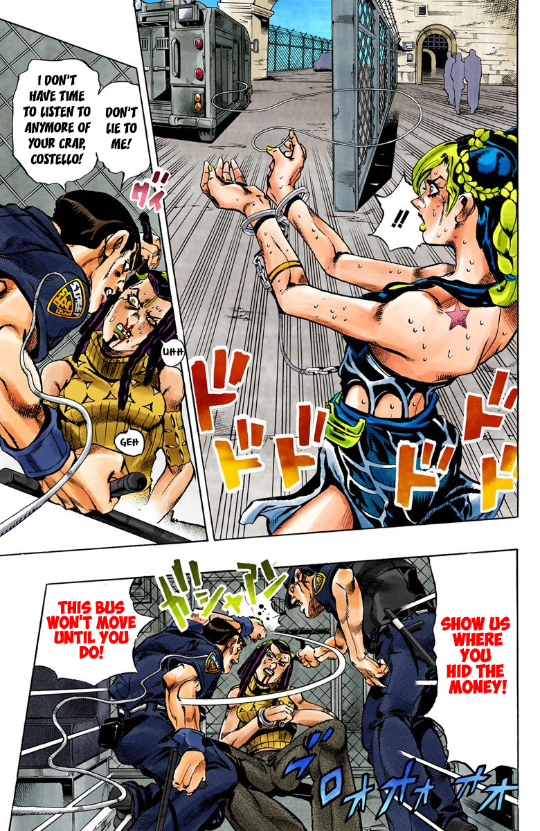 Jojo's Bizarre Adventure Part 5 - Vento Aureo - Vol.1 Chapter 1: Stone Ocean Part 1