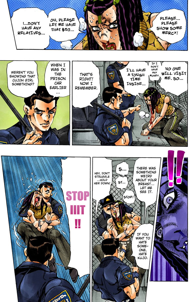 Jojo's Bizarre Adventure Part 5 - Vento Aureo - Vol.1 Chapter 1: Stone Ocean Part 1