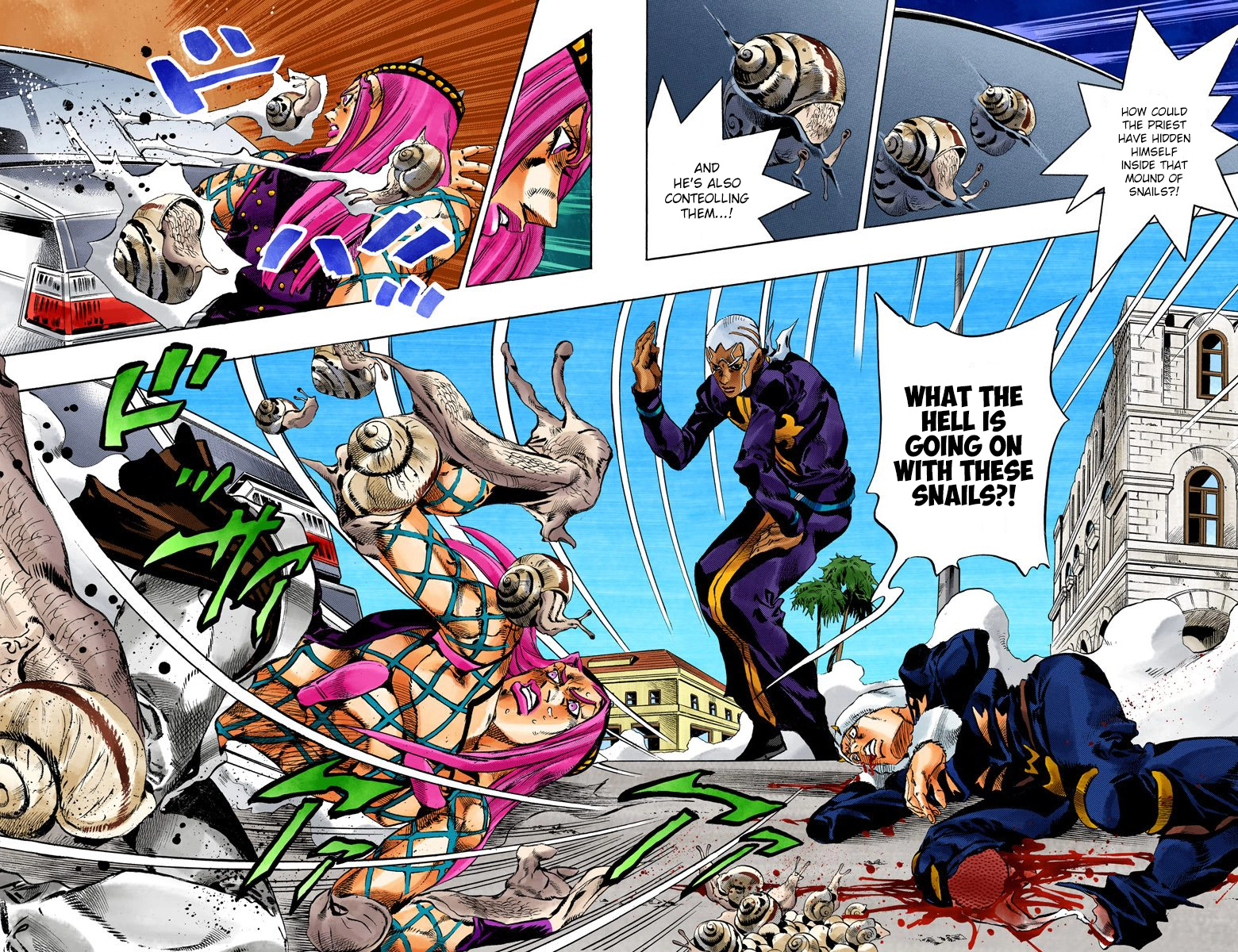 Jojo's Bizarre Adventure Part 5 - Vento Aureo - Vol.15 Chapter 134: Heavy Weather Part 10