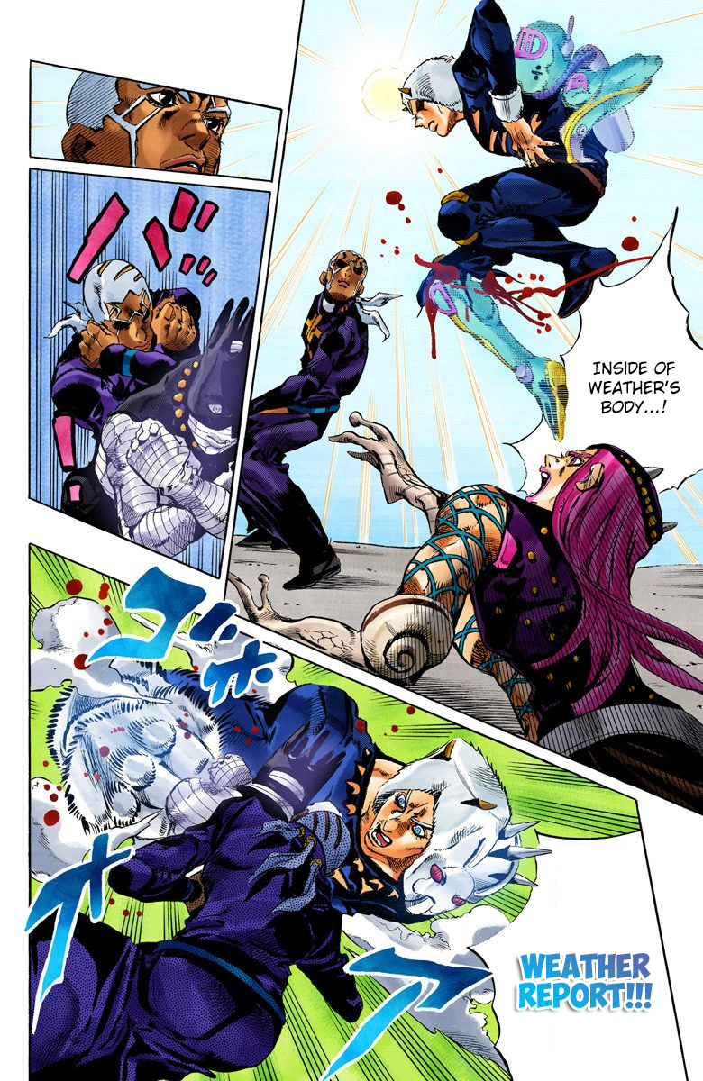 Jojo's Bizarre Adventure Part 5 - Vento Aureo - Vol.15 Chapter 134: Heavy Weather Part 10