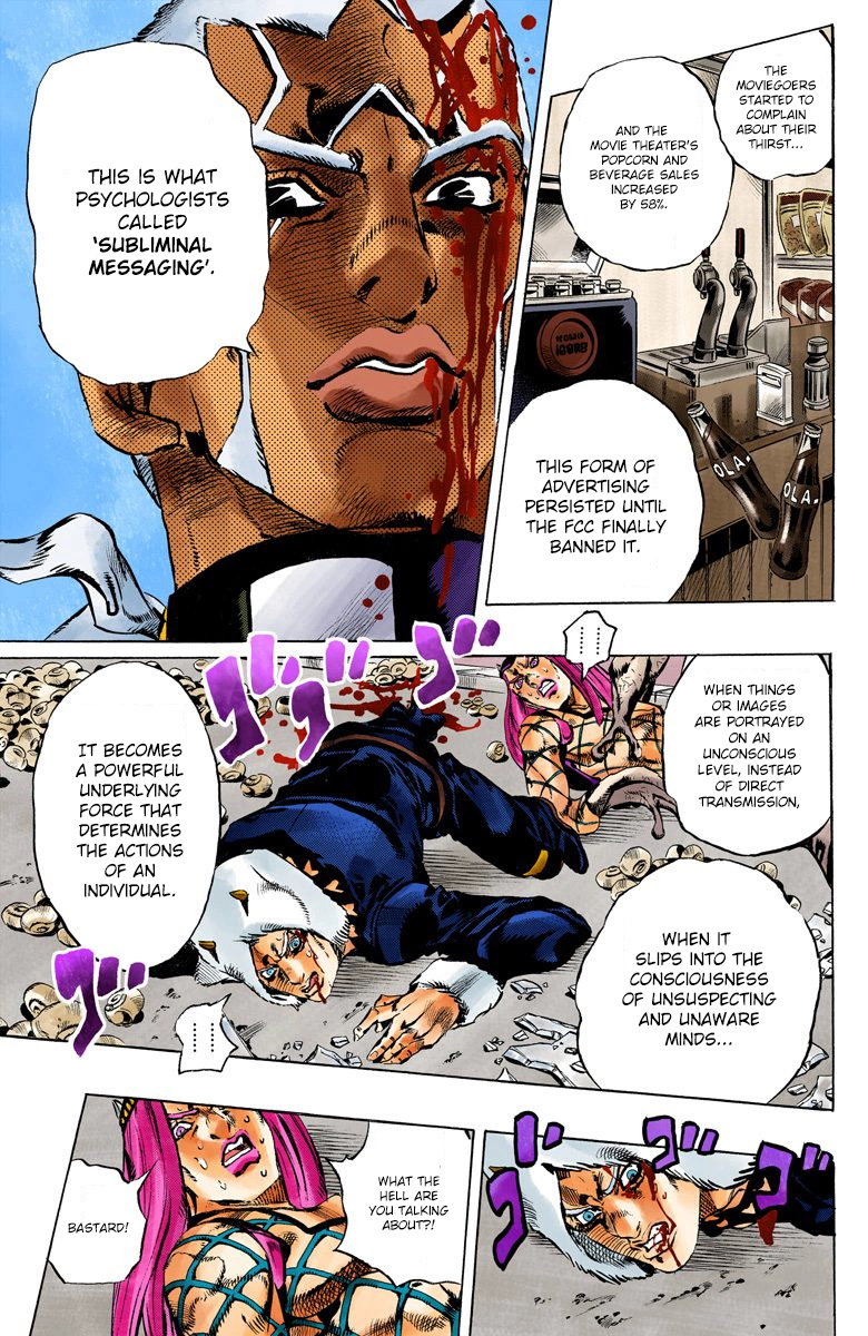 Jojo's Bizarre Adventure Part 5 - Vento Aureo - Vol.15 Chapter 134: Heavy Weather Part 10