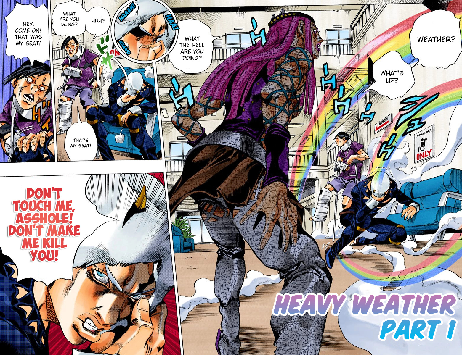 Jojo's Bizarre Adventure Part 5 - Vento Aureo - Vol.14 Chapter 125: Heavy Weather Part 1