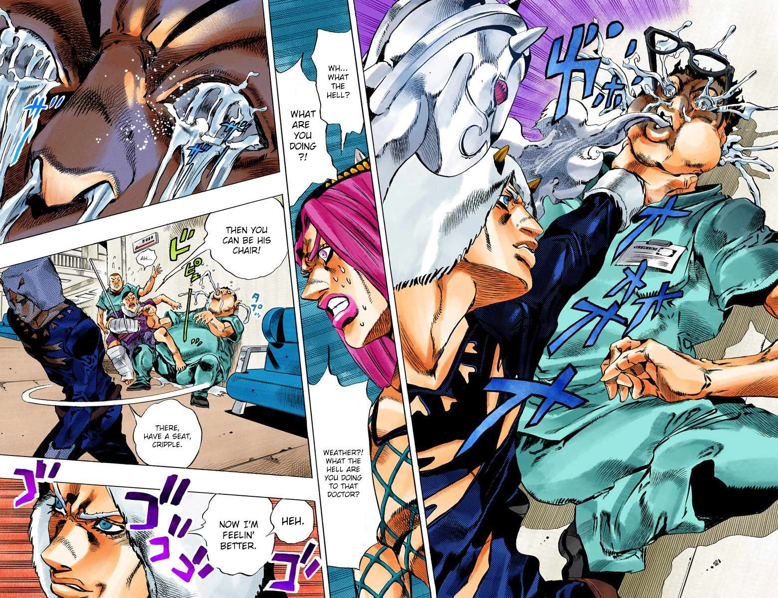 Jojo's Bizarre Adventure Part 5 - Vento Aureo - Vol.14 Chapter 125: Heavy Weather Part 1