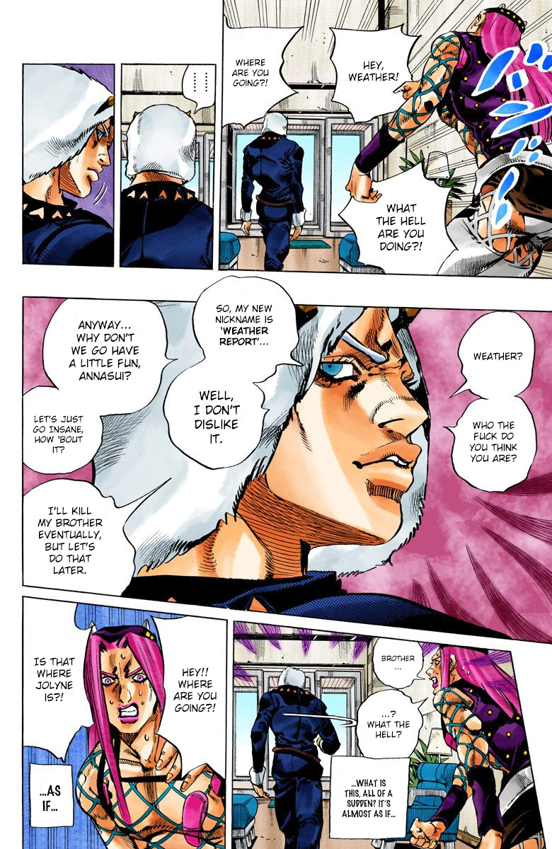 Jojo's Bizarre Adventure Part 5 - Vento Aureo - Vol.14 Chapter 125: Heavy Weather Part 1