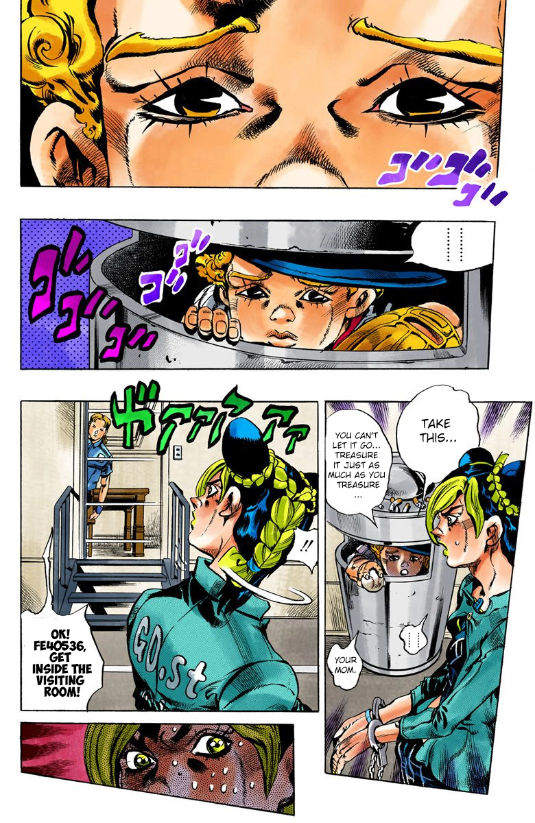 Jojo's Bizarre Adventure Part 5 - Vento Aureo - Vol.2 Chapter 11: The Visitor Part 1