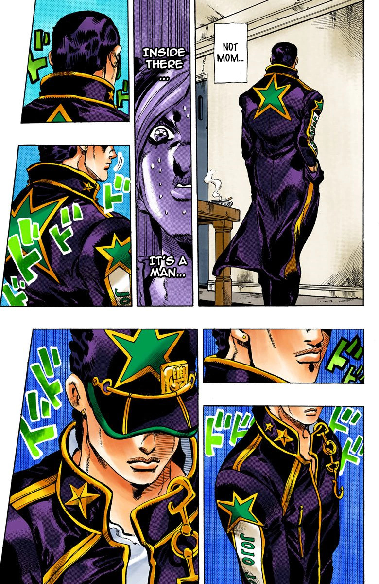 Jojo's Bizarre Adventure Part 5 - Vento Aureo - Vol.2 Chapter 11: The Visitor Part 1