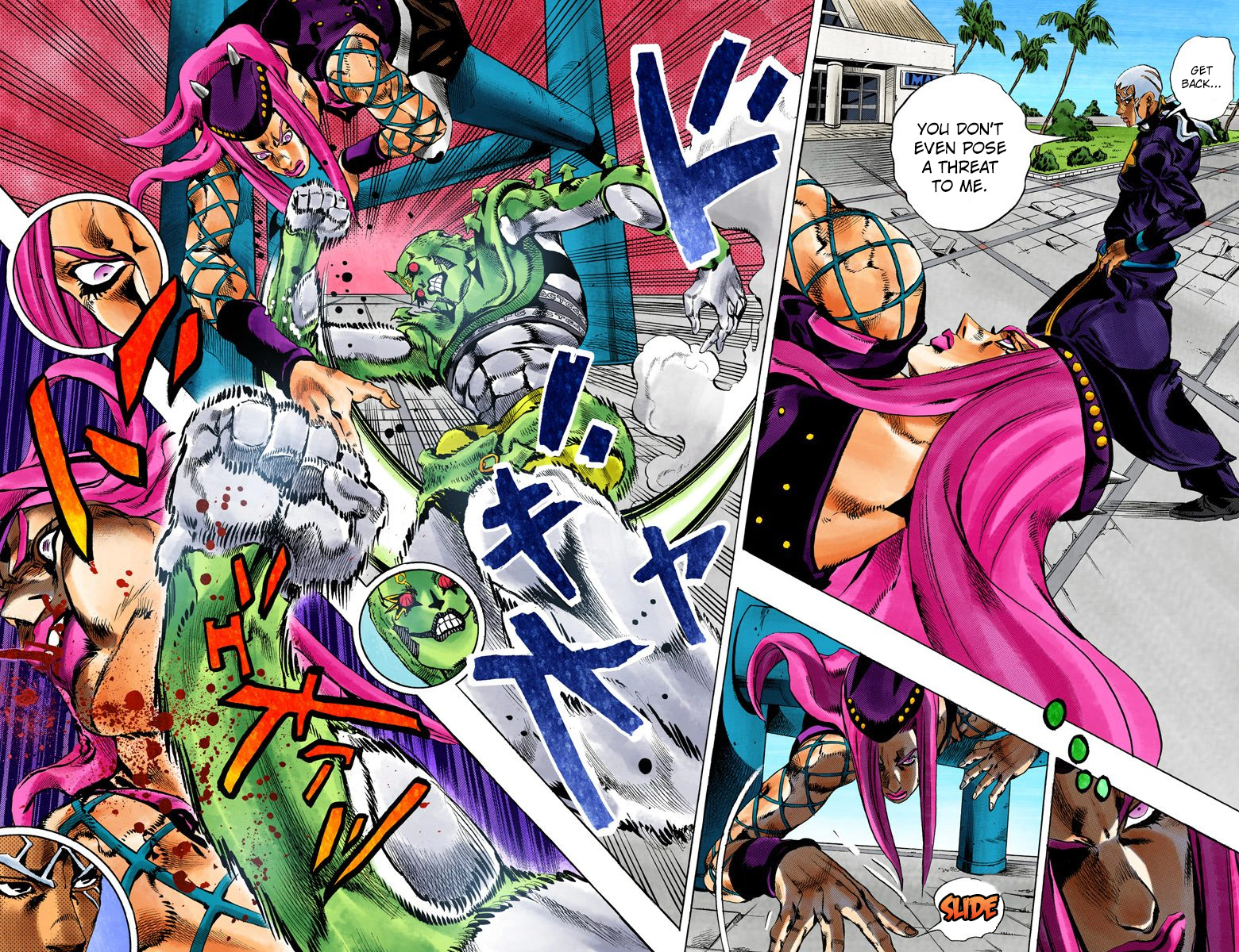 Jojo's Bizarre Adventure Part 5 - Vento Aureo - Vol.16 Chapter 145: C-Moon Part 5