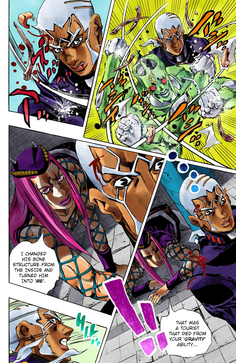 Jojo's Bizarre Adventure Part 5 - Vento Aureo - Vol.16 Chapter 145: C-Moon Part 5