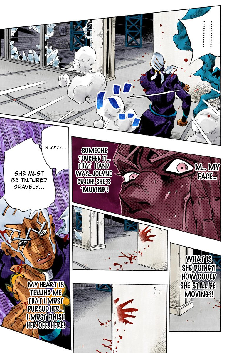 Jojo's Bizarre Adventure Part 5 - Vento Aureo - Vol.16 Chapter 145: C-Moon Part 5